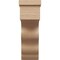 Ekena Millwork 11"W x 22"D x 33"H Classic Highland Rough Cedar Woodgrain TimberThane Corbel, Primed Tan CORUR11X22X33HLDRCPR - alternate 3